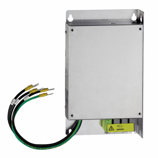 Altivar - filtre CEM - 47A - triphasé - pour filtre d'interférence radio d'entrée - IP20, IP41 - raccordement électrique : bornier 25 mm² AWG 2 - visuel 3