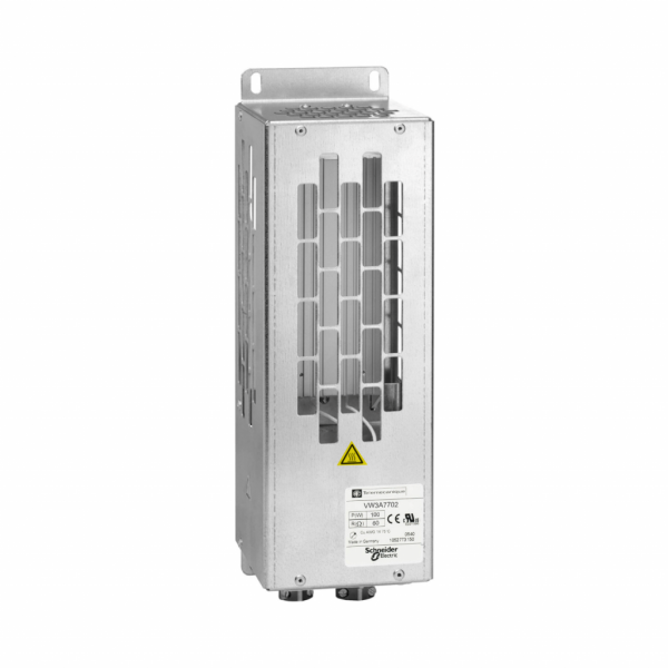 Altivar - résistance de freinage - 60ohm - 100W - pour variateur de vitesse - H293mmxL95mmxP95mm - IP20 - protection thermique via le variateur ou le contrôle de température à 120 °C - compatibilité : Altivar 312, 61, 312 Solar, 32, 31C - visuel 1