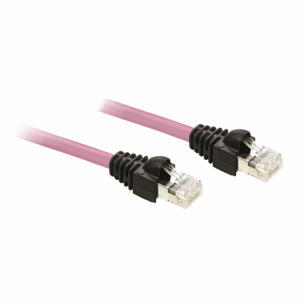 Altivar - câble CANopen - raccordement électrique : 2xRJ45 - câble 0,3m - câble pré-assemblé pour CANopen - visuel 1