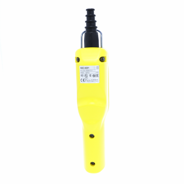 Harmony XACA - pistol grip - boîte pendante - 2 poussoirs - IP65 - type de circuit électrique : télécommande - couleur station de contrôle : jaune - visuel 3