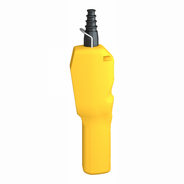 Harmony XACA - pistol grip - boîte pendante - 2 poussoirs - IP65 - type de circuit électrique : télécommande - couleur station de contrôle : jaune - visuel 4