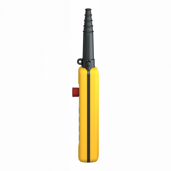 Harmony XACA - boîte pendante - 4 poussoirs 1 arrêt d'urgence - IP65 - type de circuit électrique : télécommande - couleur station de contrôle : jaune - visuel 4