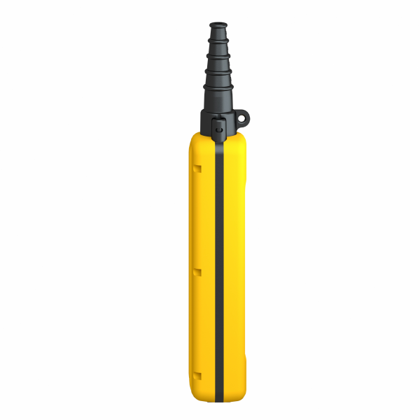 Harmony XACA - boîte pendante - 6 poussoirs - IP65 - type de circuit électrique : télécommande - couleur station de contrôle : jaune - contrôle du moteur de levage à 1 vitesse - visuel 3