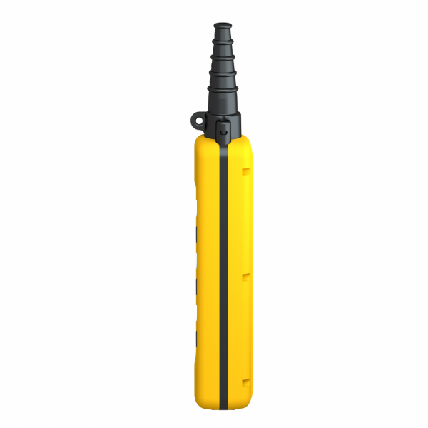 Harmony XACA - boîte pendante - 6 poussoirs - IP65 - type de circuit électrique : télécommande - couleur station de contrôle : jaune - contrôle du moteur de levage à 1 vitesse - visuel 4
