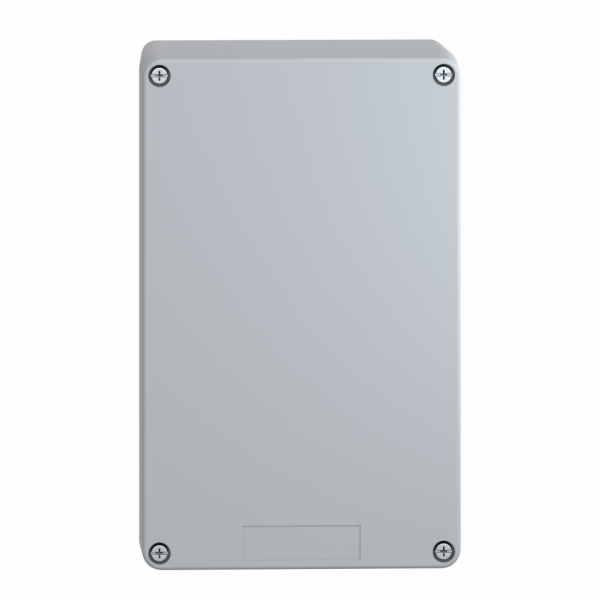Harmony XAPA - boîte à boutons vide - plastique - sans perçage - taille plateau avant produit : 151 x 241 mm - profondeur utilisable : 83 mm - couleur de la base du boîtier et du capot : gris - IP65, IP69, IP69K - visuel 1