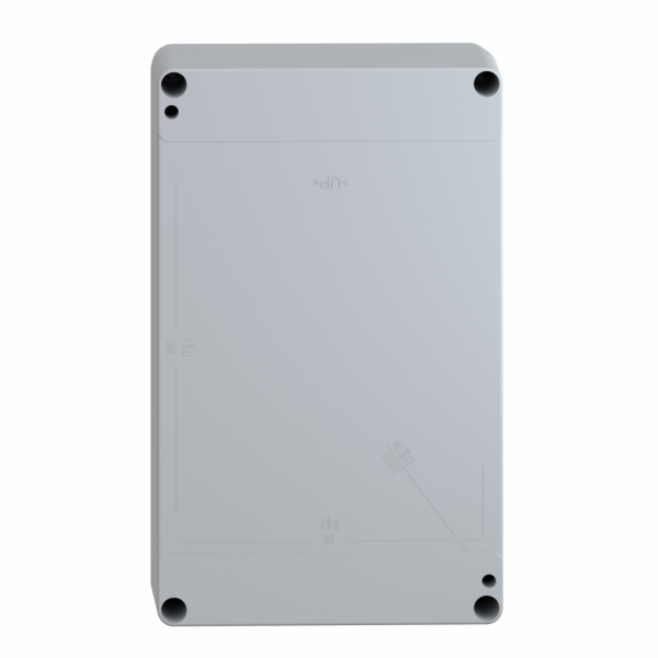 Harmony XAPA - boîte à boutons vide - plastique - sans perçage - taille plateau avant produit : 151 x 241 mm - profondeur utilisable : 83 mm - couleur de la base du boîtier et du capot : gris - IP65, IP69, IP69K - visuel 2