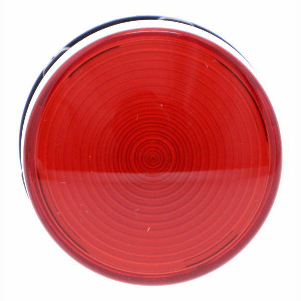 Harmony - voyant rond - Ø22 - rouge - LED intégrée - 120V - H29mmxL29mmxP54mm - source lumineuse : LED - IP20, IP65 - visuel 1