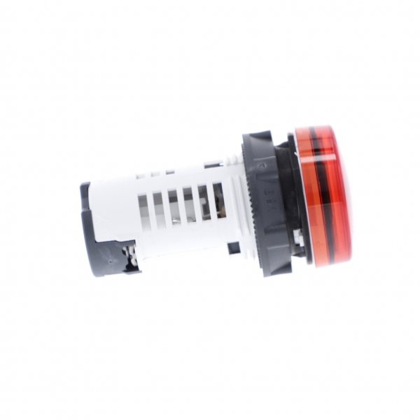 Harmony - voyant rond - Ø22 - rouge - LED intégrée - 120V - H29mmxL29mmxP54mm - source lumineuse : LED - IP20, IP65 - visuel 3