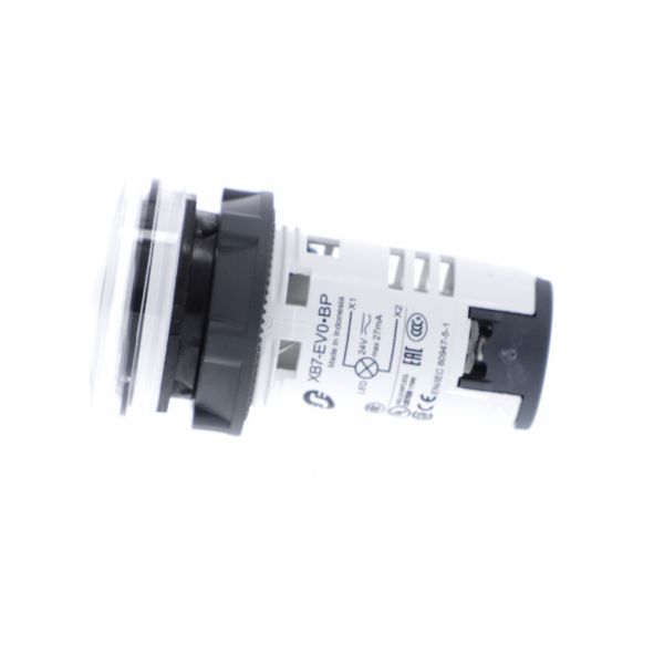 Harmony - voyant rond - Ø22 - incolore - LED intégrée - 120V - H29mmxL29mmxP54mm - source lumineuse : LED - IP20, IP65 - visuel 4