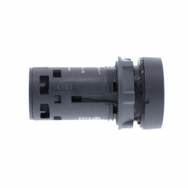 Harmony - bouton-poussoir affleurant - Ø22 - blanc - 1F - noir - flèche haute - H29mmxL29mmxP51,5mm - diamètre de fixation : 22mm - IP20, IP65 - rappel à ressort - visuel 3