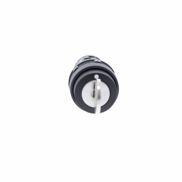 Harmony - bouton-tournant - Ø22 - noir - à clé - 2 positions - 1F - commutateur - H29mmxL29mmxP83mm - clé 455 - IP20, IP65 - unité de commande : position maintenue - 2 positions 90° - lot de 10 - visuel 1