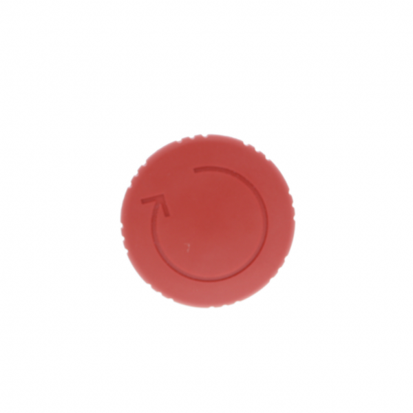 Harmony arrêt d'urgence - rouge Ø40mm - Ø22 - tourner pour déverrouiller - 1O+1F - H40mmxL40mmxP72mm (hors tout CAO) - diamètre de fixation : 22mm - IP20, IP65 - visuel 1