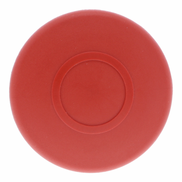 Harmony - arrêt d'urgence - rouge Ø40mm - pousser tirer - 1O+1F - H40mmxL40mmxP72mm - borniers à vis - profil de l'unité de commande : rouge coup de poing Ø 40mm, non marqué - visuel 1