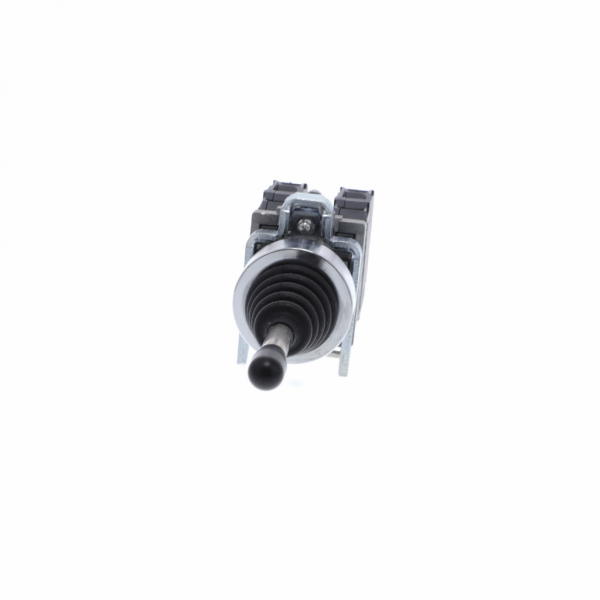 Harmony - manipulateur Ø22 - 4 positions fixes - 1 F - diamètre de fixation : 22mm - métal plaqué chrome (collerette) et zamak (embase de fixation) - IP66 - 2 sens - position maintenue, tige opérationnelle 54 mm longueur - visuel 1