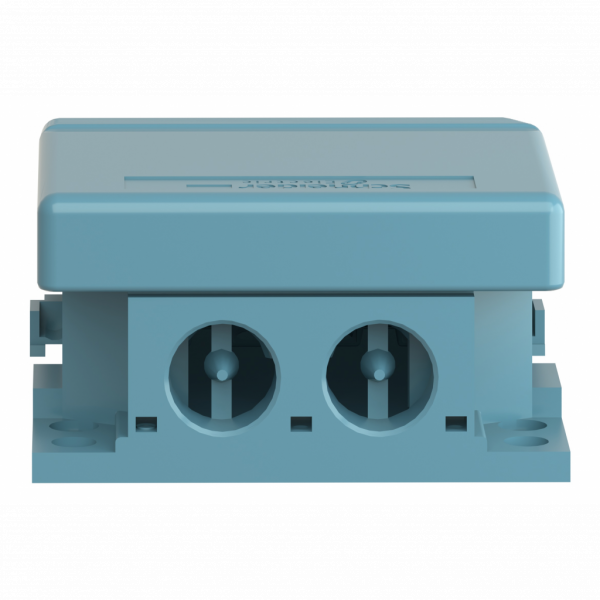 Preventa XPEM - interrupteur à pied - simple - sans capot - métal - bleu - 2O+1F - à pédale unique - IP66 - métal - fonctionnement des contacts : 1 étage - visuel 2