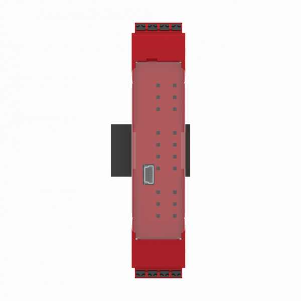 Preventa - contrôleur XPSMCM - 8 entrées 2 sorties - bornier à ressort - H99mmxL22,5mmXP114,5mm - IP20 - tension d'alimentation : 24 V - 20...20 % CC - courant de sortie logique : 400 mA - visuel 1