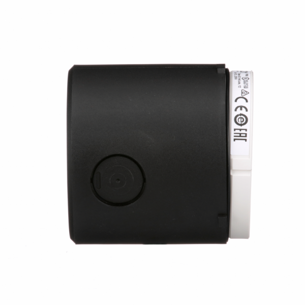Harmony XVB - embase+couvercle pour colonne - sans tube à décharge - noir - IP65 - diamètre de fixation : 70mm - matière : polyamide renforcé avec des fibres de verre (base), polycarbonate (couvercle) - fixation directe ou tube - visuel 1