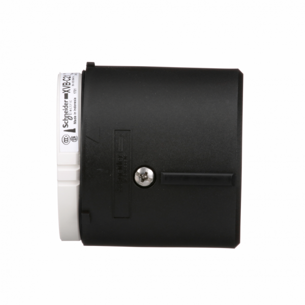 Harmony XVB - embase+couvercle pour colonne - sans tube à décharge - noir - IP65 - diamètre de fixation : 70mm - matière : polyamide renforcé avec des fibres de verre (base), polycarbonate (couvercle) - fixation directe ou tube - visuel 2