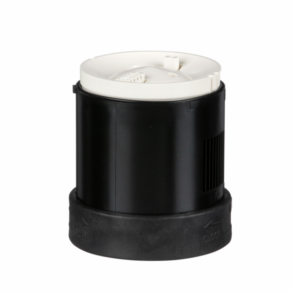 Harmony XVBC - élément sonore - buzzer continu/discon. - 75..90dB - 12..48Vca/cc - H63mm(hors tout CAO)xL70mm(hors tout CAO)xP70mm(hors tout CAO) - diam. de fixation : 70mm - montage du client, jusqu'à 5 unités, IP65, IP66 - visuel 3