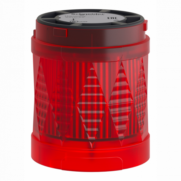 Harmony - colonne lumineuse modulaire - DEL haute intensité rouge - longueur : 60mm - application : automobile, machine d'emballage, machines outils - montage du client : jusqu'à 3 unités - visuel 1
