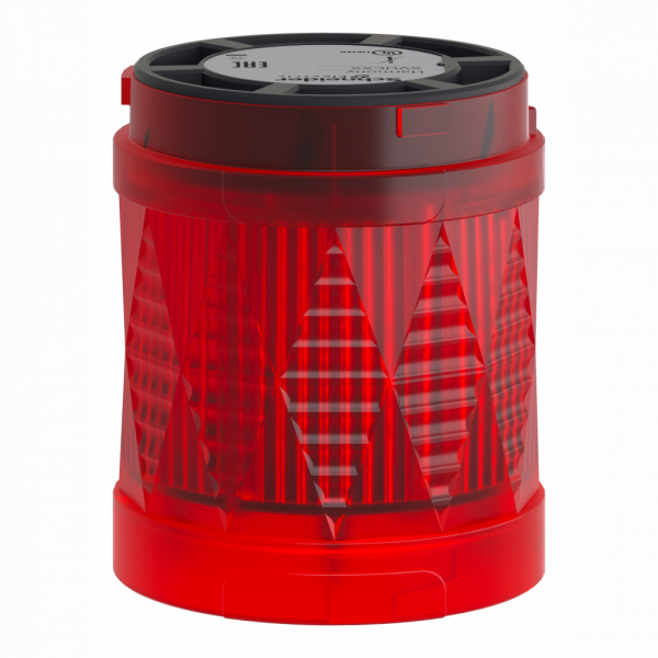 Harmony - colonne lumineuse modulaire - DEL haute intensité rouge - longueur : 60mm - application : automobile, machine d'emballage, machines outils - montage du client : jusqu'à 3 unités - visuel 2