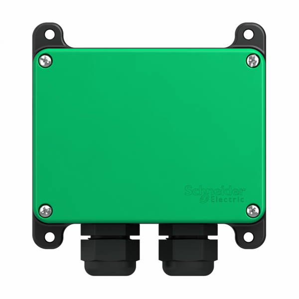 eXLhoist - récepteur compact - 10 relais - raccordement bornier - H117mmxL120mmxP51mm - pour manutention, applications levage - entrée de câble : presse-étoupe - 48 à 240 V CA - visuel 4