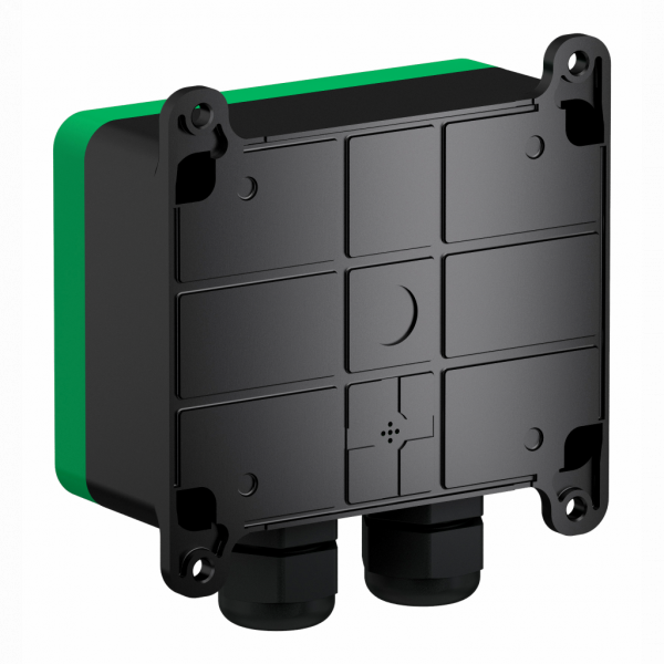 eXLhoist - récepteur compact - 10 relais - raccordement bornier - H117mmxL120mmxP51mm - pour manutention, applications levage - entrée de câble : presse-étoupe - 48 à 240 V CA - visuel 1