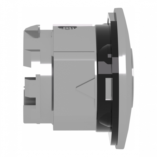Harmony XB4 - bouchon obturateur métal - chromé - accessoires associés : XB4, XB5 - pour unités de commande et signalisation Ø 22 mm - l'embase de montage ZB4BZ009 nécessaire doit être commandée séparément - visuel 3