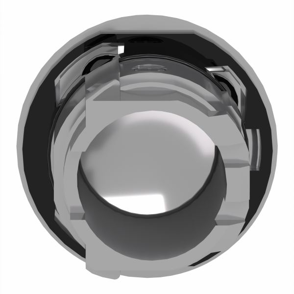 Harmony XB4 - bouchon obturateur métal - chromé - accessoires associés : XB4, XB5 - pour unités de commande et signalisation Ø 22 mm - l'embase de montage ZB4BZ009 nécessaire doit être commandée séparément - visuel 2
