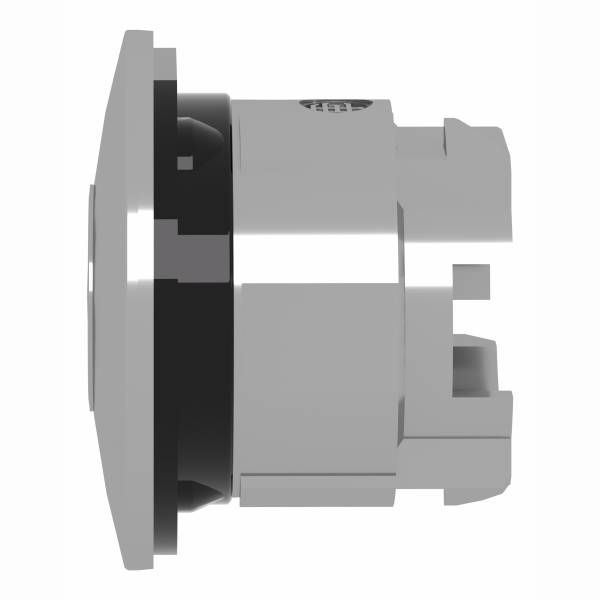 Harmony XB4 - bouchon obturateur métal - chromé - accessoires associés : XB4, XB5 - pour unités de commande et signalisation Ø 22 mm - l'embase de montage ZB4BZ009 nécessaire doit être commandée séparément - visuel 4