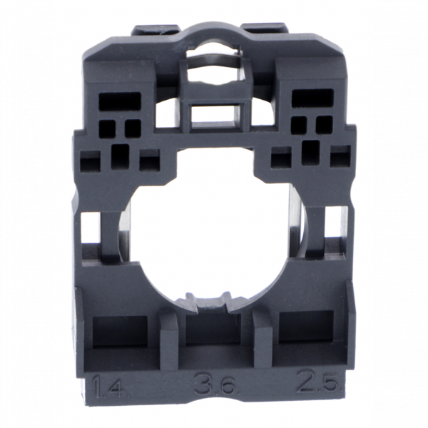 Harmony XB5 - embase nue de fixation - plastique - tête standard - destination : bloc électrique - visuel 2