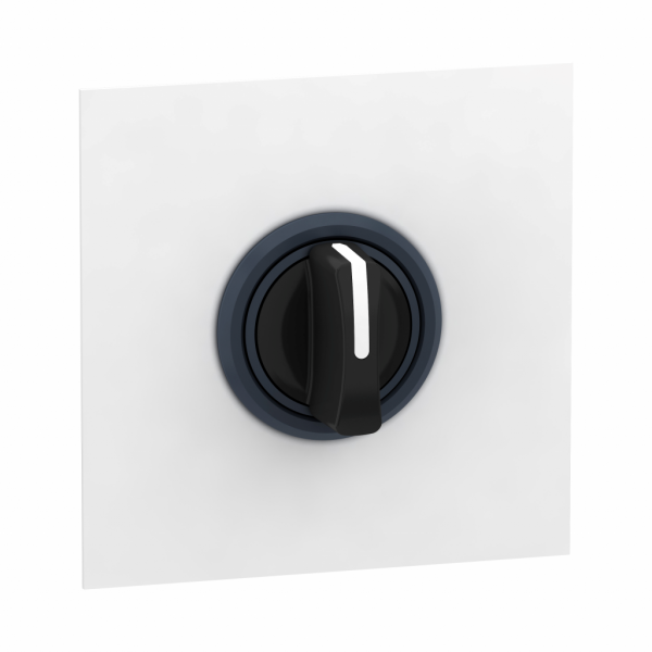 Harmony XB5 - kit de montage encastré - Ø22 - pour BP lum. et bouton tournant - IP66, IP69, IP69K - diam. fixation : 30,5 mm - bouton-tournant avec collerette et protect. hautes - bouton-poussoir lumineux avec collerette et protect. hautes - visuel 4