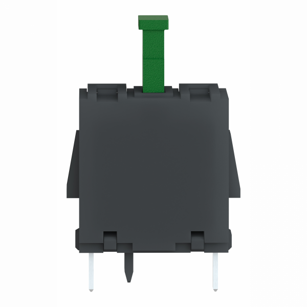 Harmony - bloc contact - 1F - raccordement sur circuit imprimé - contacts standards, à action dépendante - raccordement : broches pour carte de circuit imprimé - IP20 - visuel 2