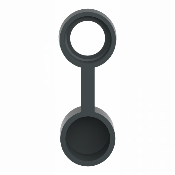 Harmony - capuchon de protection pour bouton tournant à clé - pour boutons-tournants à clé sauf ceux avec TEC10 - compatibilité de gamme : Harmony XB5, Harmony XB4 - visuel 2