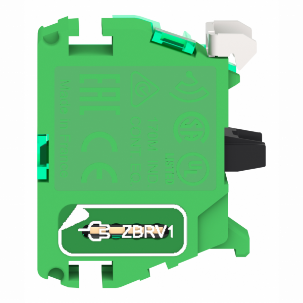 Harmony émetteur sans pile & sans fil - sans tête - H41,5mmxL30mmxP43mm (hors tout CAO) - IP30 - diamètre de fixation : 22mm - plastique - fréquence de transmission : 2405 MHz - visuel 3