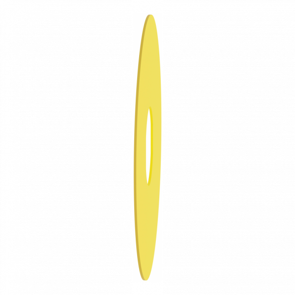 Harmony étiquette circulaire Ø90mm jaune - logo EN13850 - arrêt d'urgence - taille de l'étiquette : Ø90mm - visuel 4