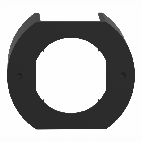 Harmony - garde de protection plastique - noir - pour bouton-poussoir, tête standard - accessoires associés : ZB4BC, ZB5BC - visuel 2