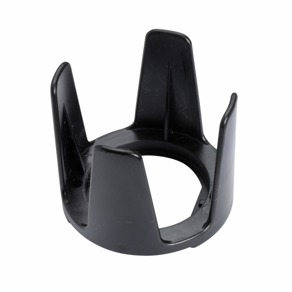 Harmony - garde protection coup de poing Harmony - plastique jaune - hauteur : 37 mm - pour bouton-tournant, tête standard - visuel 2